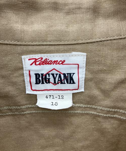 BIG YANK（ビッグヤンク）BIG YANK (ビッグヤンク) 長袖シャツ ベージュ サイズ:15の古着・服飾アイテム