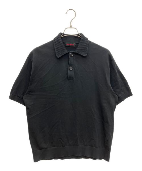 CABAN（キャバン）CABAN (キャバン) ポロニットプルオーバー ブラック サイズ:SIZE Lの古着・服飾アイテム