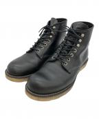 RED WINGレッドウィング）の古着「6inch Classic Round」｜ブラック