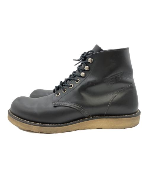 RED WING（レッドウィング）RED WING (レッドウィング) 6inch Classic Round ブラック サイズ:SIZE 26.5cmの古着・服飾アイテム
