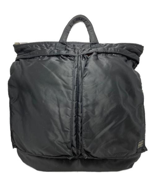 PORTER（ポーター）PORTER (ポーター) FRAME  2WAY HELMETBAG ブラックの古着・服飾アイテム