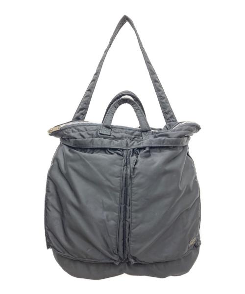 PORTER（ポーター）PORTER (ポーター) FRAME  2WAY HELMETBAG ブラックの古着・服飾アイテム