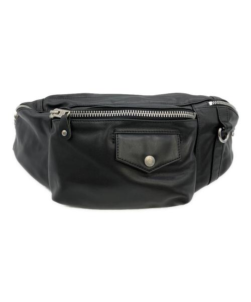 Schott（ショット）Schott (ショット) RIDERS BODY BAG ブラックの古着・服飾アイテム