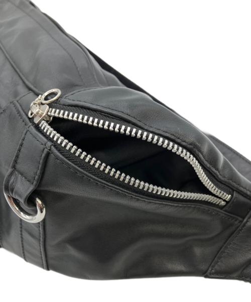 Schott（ショット）Schott (ショット) RIDERS BODY BAG ブラックの古着・服飾アイテム
