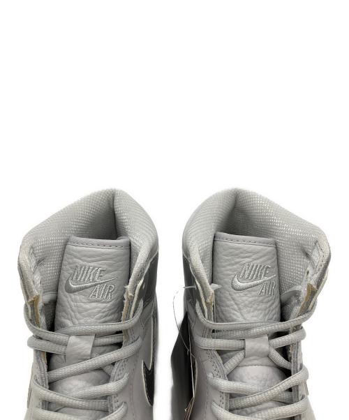 NIKE（ナイキ）NIKE (ナイキ) ハイカットスニーカー グレー×シルバー サイズ:SIZE 27.5cmの古着・服飾アイテム