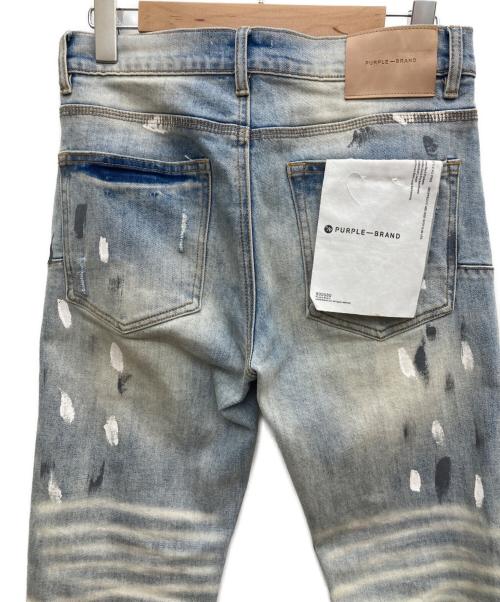 PURPLE BRAND（パープルブランド）PURPLE BRAND (パープルブランド) デニムパンツ ブルー サイズ:W28の古着・服飾アイテム