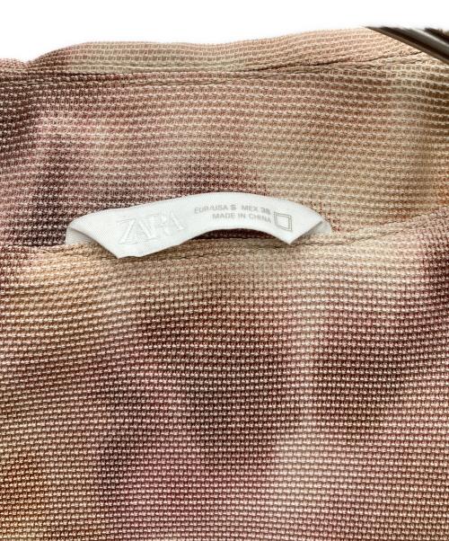 ZARA（ザラ）ZARA (ザラ) ブルゾン ベージュ サイズ:Sの古着・服飾アイテム