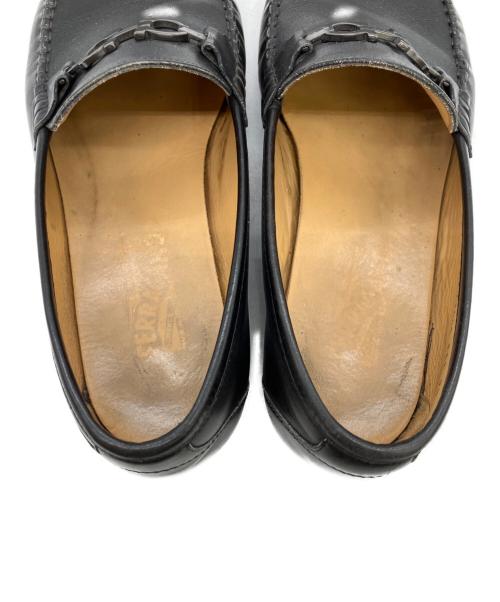 Salvatore Ferragamo（サルヴァトーレ フェラガモ）Salvatore Ferragamo (サルヴァトーレ フェラガモ) ガンチーニモカシン ブラック サイズ:SIZE 28cmの古着・服飾アイテム