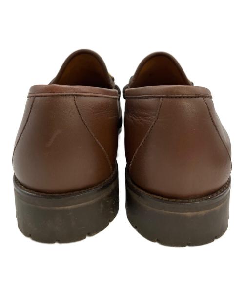 GUCCI（グッチ）GUCCI (グッチ) ホースビットローファー ブラウン サイズ:43　1/2の古着・服飾アイテム