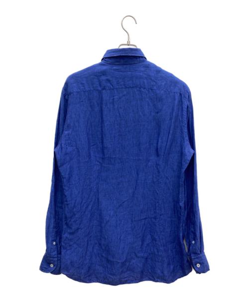 LARDINI（ラルディーニ）LARDINI (ラルディーニ) リネンシャツ ブルー サイズ:41の古着・服飾アイテム