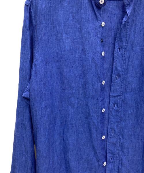 LARDINI（ラルディーニ）LARDINI (ラルディーニ) リネンシャツ ブルー サイズ:41の古着・服飾アイテム