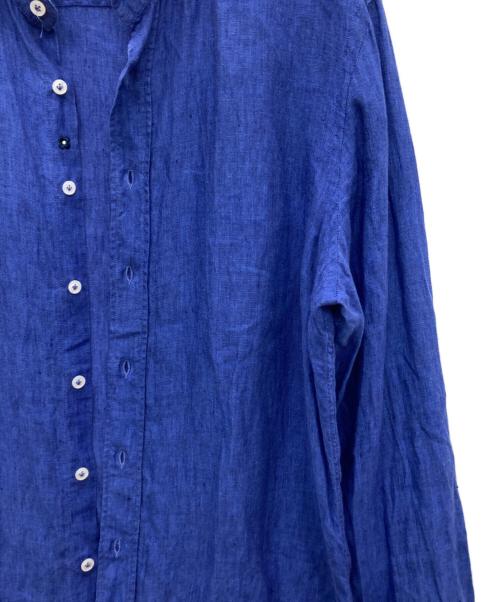 LARDINI（ラルディーニ）LARDINI (ラルディーニ) リネンシャツ ブルー サイズ:41の古着・服飾アイテム