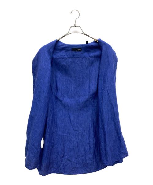 LARDINI（ラルディーニ）LARDINI (ラルディーニ) リネンシャツ ブルー サイズ:41の古着・服飾アイテム