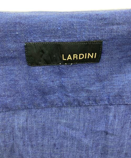 LARDINI（ラルディーニ）LARDINI (ラルディーニ) リネンシャツ ブルー サイズ:41の古着・服飾アイテム