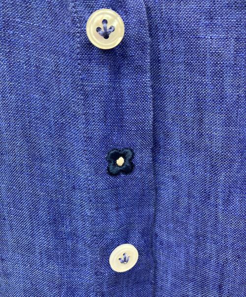 LARDINI（ラルディーニ）LARDINI (ラルディーニ) リネンシャツ ブルー サイズ:41の古着・服飾アイテム