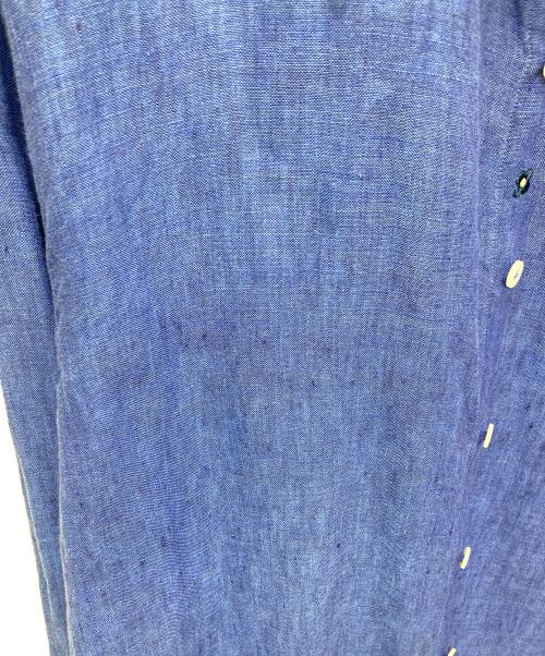 LARDINI（ラルディーニ）LARDINI (ラルディーニ) リネンシャツ ブルー サイズ:41の古着・服飾アイテム