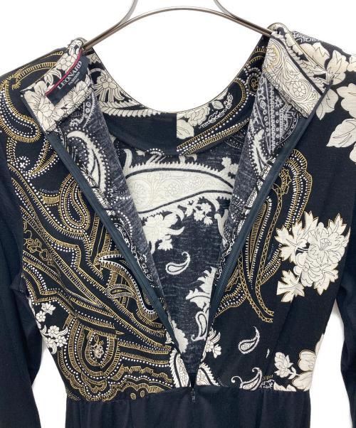 LEONARD PARIS（レオナール パリ）LEONARD PARIS (レオナール パリ) カーディガンセットワンピース ブラック サイズ:Lの古着・服飾アイテム