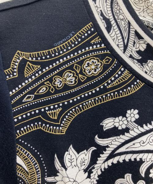 LEONARD PARIS（レオナール パリ）LEONARD PARIS (レオナール パリ) カーディガンセットワンピース ブラック サイズ:Lの古着・服飾アイテム