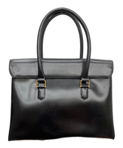 CELINE（セリーヌ）CELINE (セリーヌ) マンテルチェーンハンドバッグ ブラックの古着・服飾アイテム