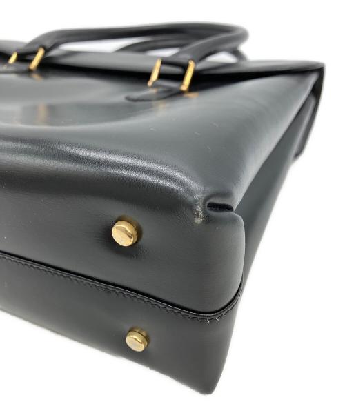 CELINE（セリーヌ）CELINE (セリーヌ) マンテルチェーンハンドバッグ ブラックの古着・服飾アイテム