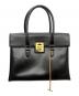 CELINE (セリーヌ) マンテルチェーンハンドバッグ ブラック：40000円