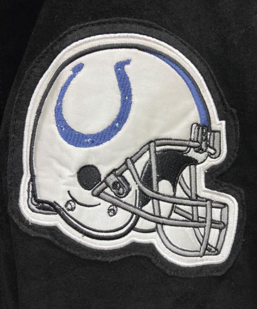 NFL（ナショナル・フットボール・リーグ）NFL (ナショナル・フットボール・リーグ) スタジャン ブラック×ネイビー サイズ:XLの古着・服飾アイテム