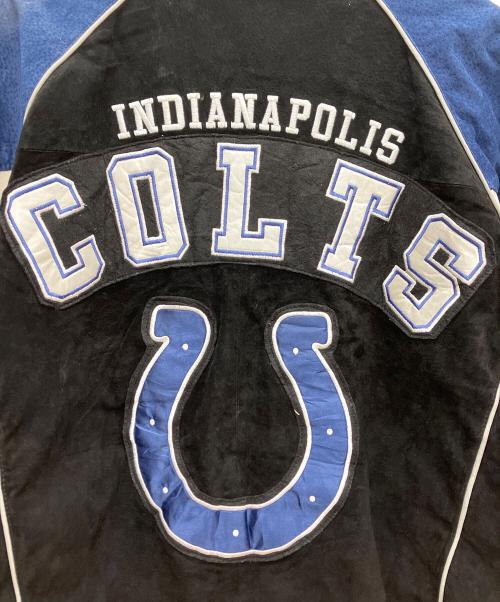 NFL（ナショナル・フットボール・リーグ）NFL (ナショナル・フットボール・リーグ) スタジャン ブラック×ネイビー サイズ:XLの古着・服飾アイテム