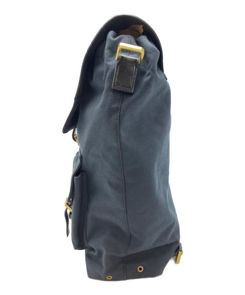GUCCI（グッチ）GUCCI (グッチ) 2WAYショルダーバッグ ネイビーの古着・服飾アイテム