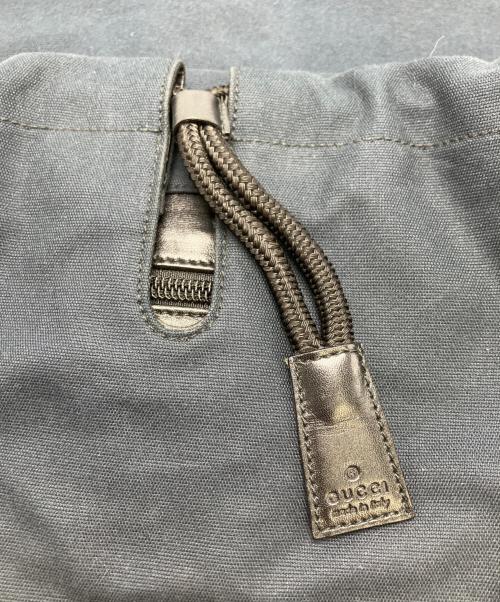 GUCCI（グッチ）GUCCI (グッチ) 2WAYショルダーバッグ ネイビーの古着・服飾アイテム