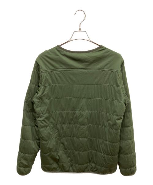 Snow peak（スノーピーク）Snow peak (スノーピーク) 中綿プルオーバー グリーン サイズ:Mの古着・服飾アイテム