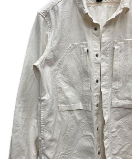 Snow peak（スノーピーク）Snow peak (スノーピーク) オカヤマオックスシャツ ホワイト サイズ:Mの古着・服飾アイテム