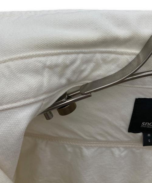 Snow peak（スノーピーク）Snow peak (スノーピーク) オカヤマオックスシャツ ホワイト サイズ:Mの古着・服飾アイテム