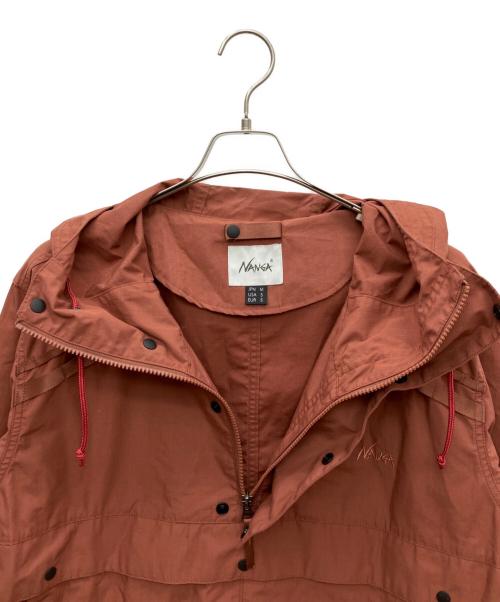NANGA（ナンガ）NANGA (ナンガ) TAKIBI FIELD ANORAK PARKA レッド サイズ:SIZE Mの古着・服飾アイテム