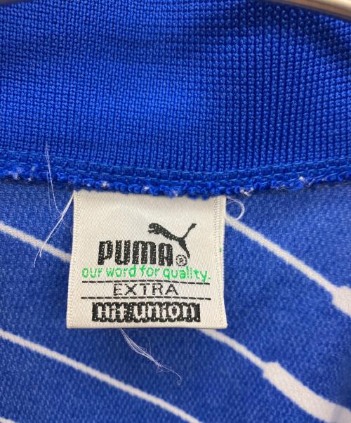 PUMA（プーマ）PUMA (プーマ) 日本代表 ゲームシャツ 1993年モデル ブルー サイズ:Oの古着・服飾アイテム
