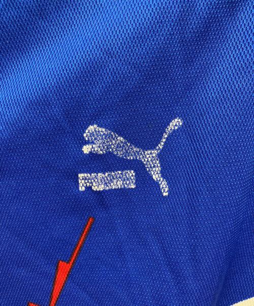 PUMA（プーマ）PUMA (プーマ) 日本代表 ゲームシャツ 1993年モデル ブルー サイズ:Oの古着・服飾アイテム