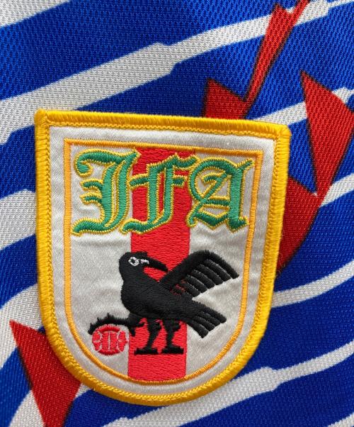 PUMA（プーマ）PUMA (プーマ) 日本代表 ゲームシャツ 1993年モデル ブルー サイズ:Oの古着・服飾アイテム