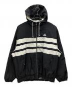 adidasアディダス）の古着「中綿ジャケット」｜ブラック