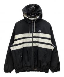adidas（アディダス）の古着「中綿ジャケット」｜ブラック