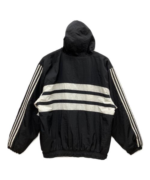 adidas（アディダス）adidas (アディダス) 中綿ジャケット ブラック サイズ:XXLの古着・服飾アイテム