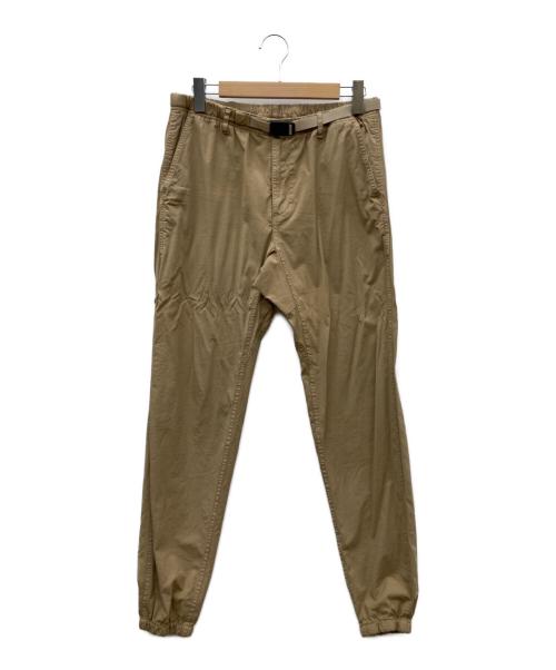 GRAMICCI（グラミチ）GRAMICCI (グラミチ) ストレッチリップストップ NNジョグパンツ ベージュ サイズ:Ｌの古着・服飾アイテム