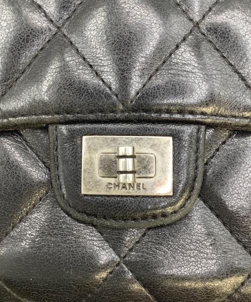 CHANEL（シャネル）CHANEL (シャネル) 三つ折り長財布 ブラックの古着・服飾アイテム