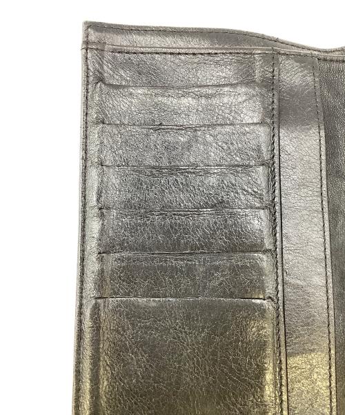 CHANEL（シャネル）CHANEL (シャネル) 三つ折り長財布 ブラックの古着・服飾アイテム