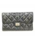 CHANEL（シャネル）の古着「三つ折り長財布」｜ブラック