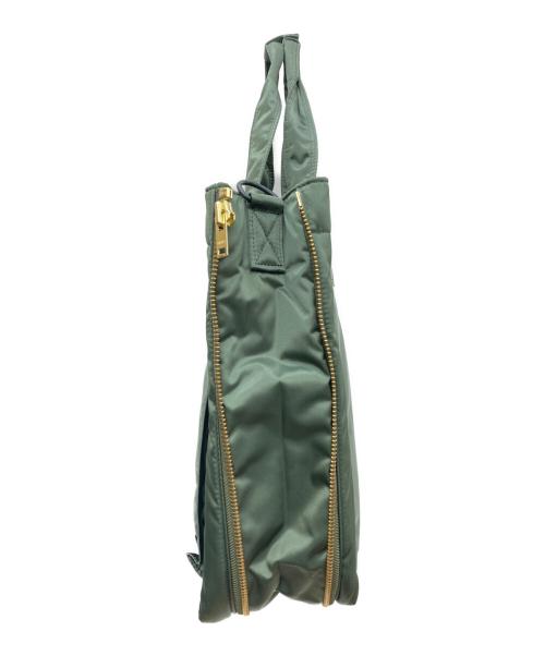 PORTER（ポーター）PORTER (ポーター) TANKER 2WAY TOTE BAG カーキの古着・服飾アイテム
