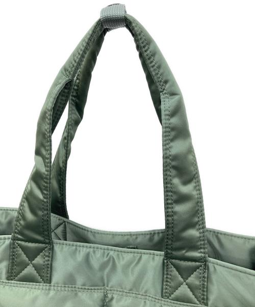 PORTER（ポーター）PORTER (ポーター) TANKER 2WAY TOTE BAG カーキの古着・服飾アイテム
