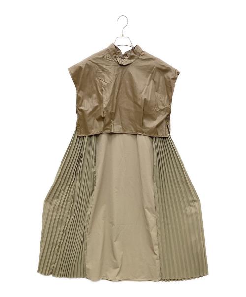 SUM1 STYLE（スミスタイル）SUM1 STYLE (スミスタイル) ノースリーブワンピース ベージュ サイズ:F 未使用品の古着・服飾アイテム