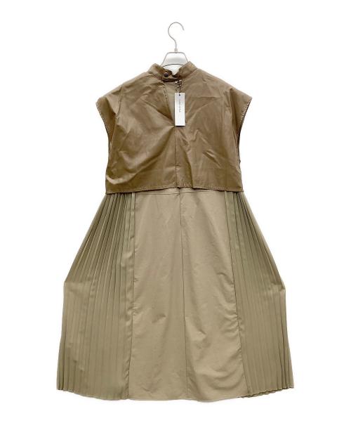 SUM1 STYLE（スミスタイル）SUM1 STYLE (スミスタイル) ノースリーブワンピース ベージュ サイズ:F 未使用品の古着・服飾アイテム