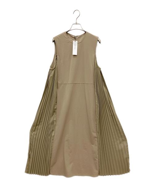SUM1 STYLE（スミスタイル）SUM1 STYLE (スミスタイル) ノースリーブワンピース ベージュ サイズ:F 未使用品の古着・服飾アイテム