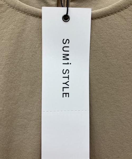 SUM1 STYLE（スミスタイル）SUM1 STYLE (スミスタイル) ノースリーブワンピース ベージュ サイズ:F 未使用品の古着・服飾アイテム