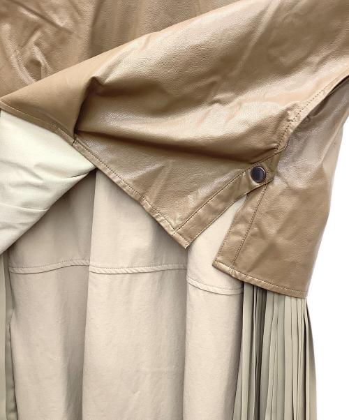 SUM1 STYLE（スミスタイル）SUM1 STYLE (スミスタイル) ノースリーブワンピース ベージュ サイズ:F 未使用品の古着・服飾アイテム